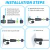 Highly Speed USB3.1 Type C Female to Female Connector for Secure Outdoor Application Reliable Connection in All Weather
