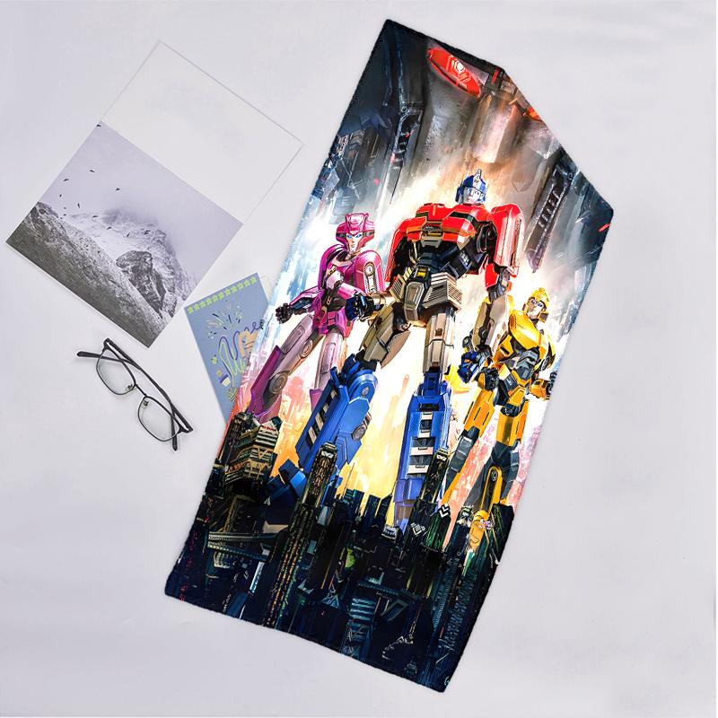 Transformers Fashion Beach Towel: Ideal for Summer Adventures Soft, absorbent and quick drying suitable for swimming and bathing