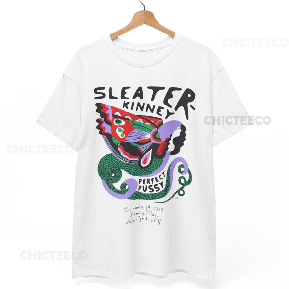 Sleater-Kinney T-Shirt | Riot Grrrl Indie Rock Band Tee | Unisex Shirt S