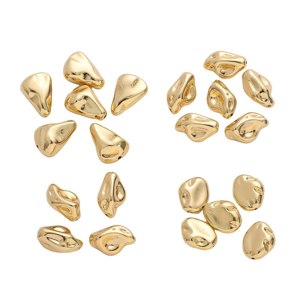 CCB Perlen, Barock-Charm, lose Distanzperlen für Halskette, Armband, DIY-Schmuckherstellung, Zubehör