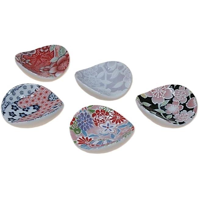 Funayuki Hanayuki Chopstick Rest Set, Made in Japan, Set of 5, Stackable