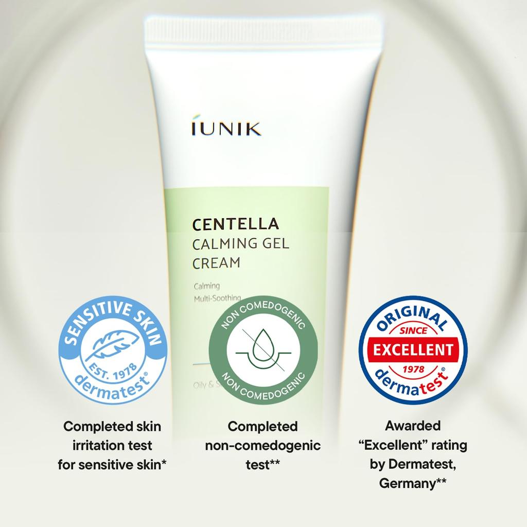 iUnik Centella Calming Recovery Gel Moisturizing Cream (approx. 60ml)