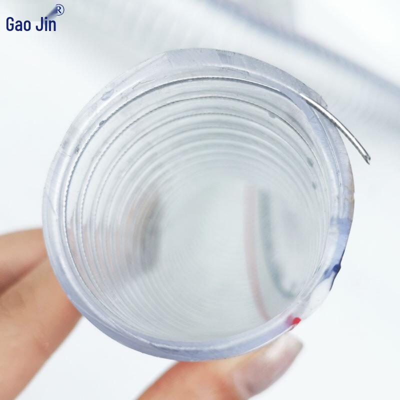 Gaojin Transparent PVC Steel Wire Hose