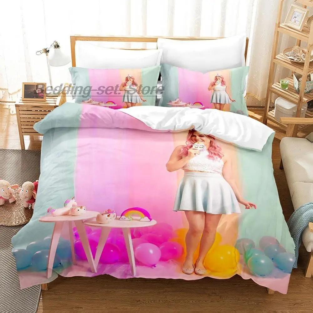 Mis Pastelitos Bedding Collection Single Twin Full Queen King Size Bed Collection Aldult Kid Bedroom Duvetcover Collections 3D Anime Bed Sheet Set