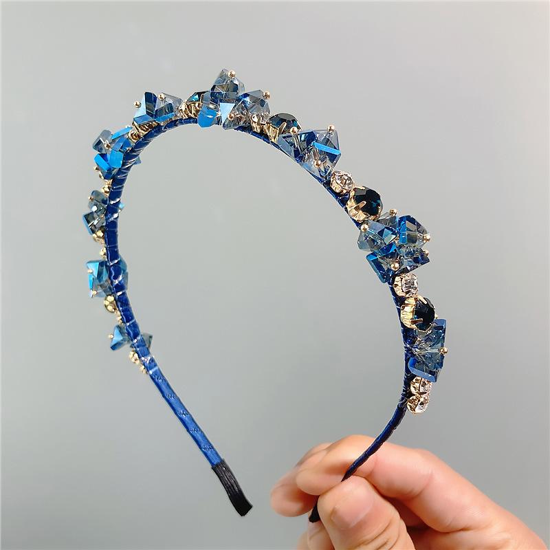 Elegant Artificial Crystal Hair Bands  Headbands  Party Hair Bands  Hair Pressure Women Headdresses