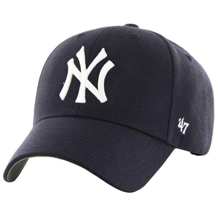 Casquette - 47 Brand - New York Yankees MVP - Unisexe - Bleu marine - Acrylique