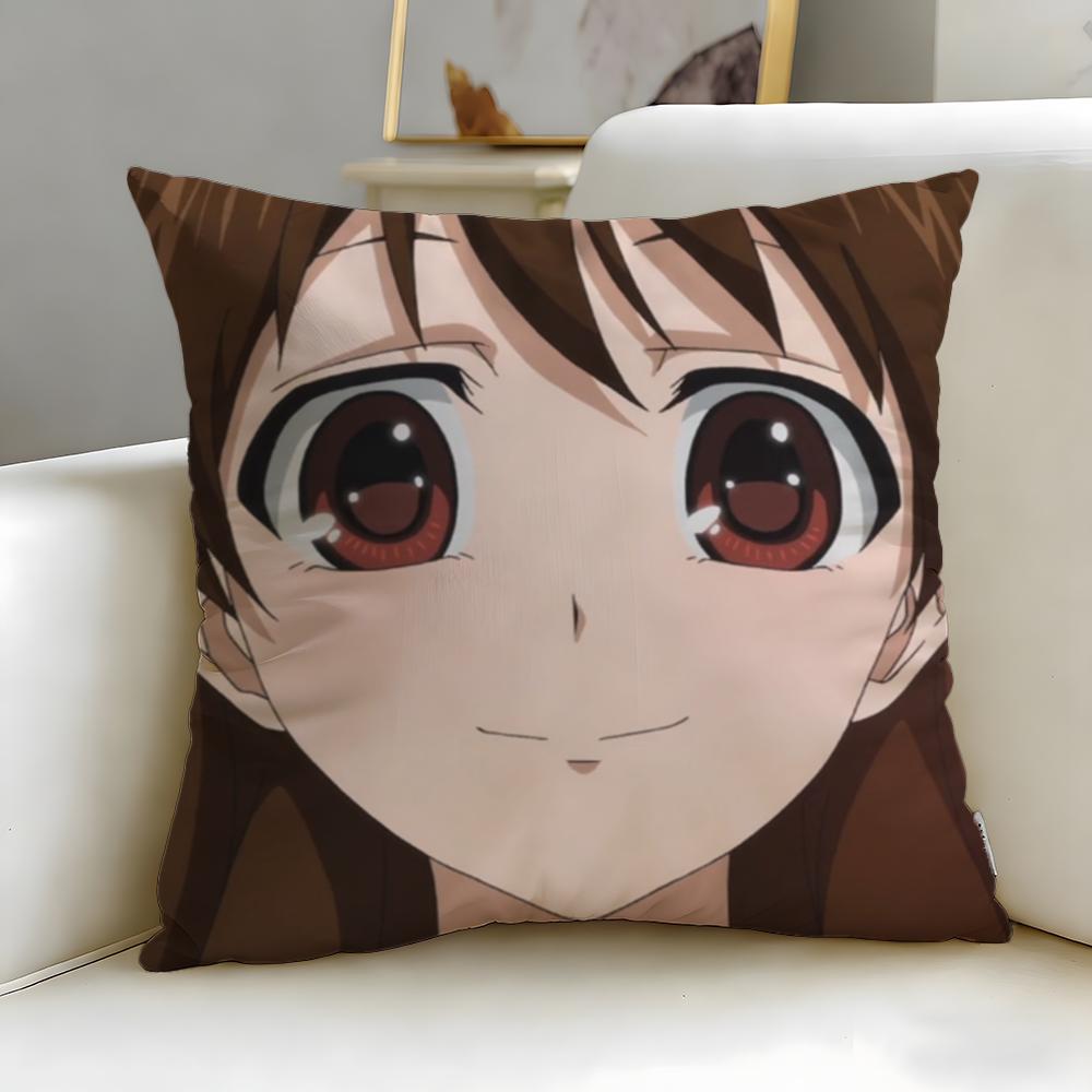 

аниме Glasslip Наволочка Мягкая Легко стирающаяся Подушка Универсальная для Дивана Кровати Путешествий и Офиса 30X30cm