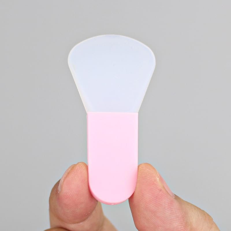 6pack Face Mask Applicator Brushes, Soft Silicone Face Mud Mask Brush, Makeup Gel Mask Spatula, Small Portable Beauty Tools for Skin-care Clay Mask,