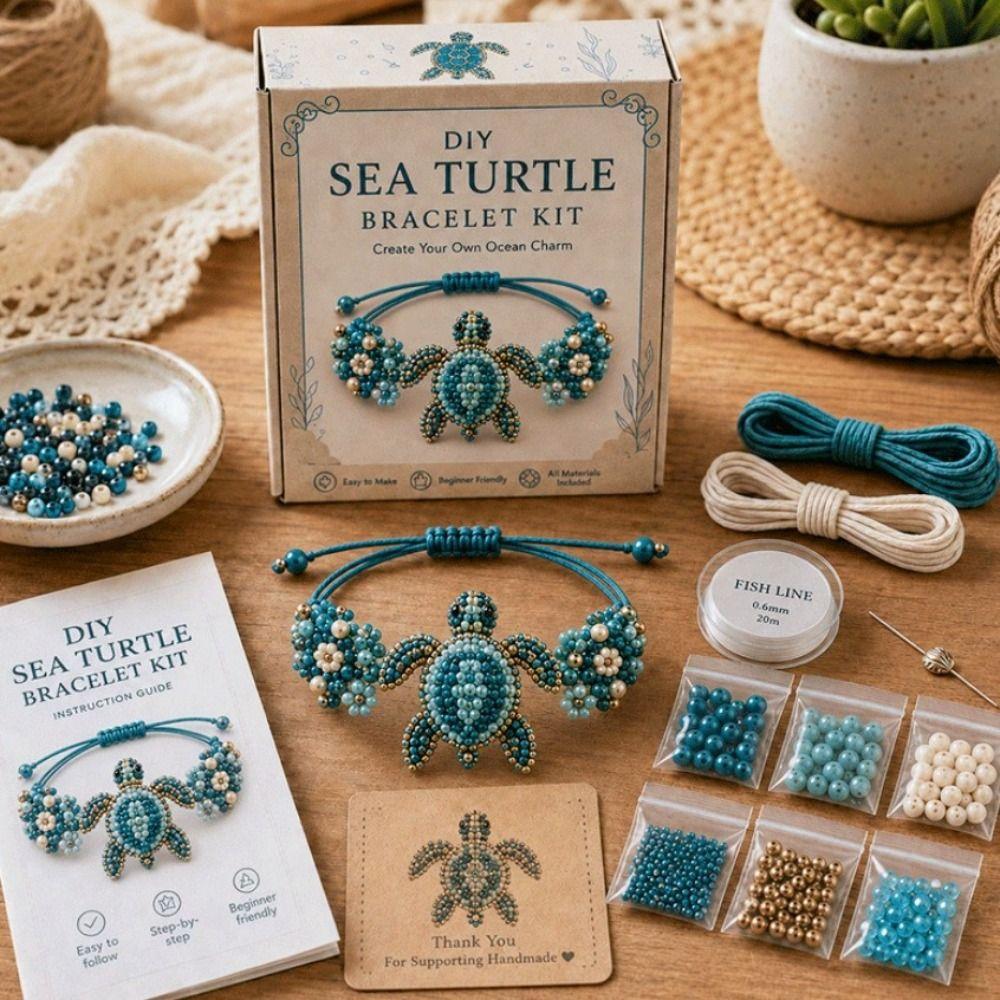 Hummingbird Design Beaded Bracelet Making Kit Full Set Handmade Bracelet Craft Set  Gift Giving