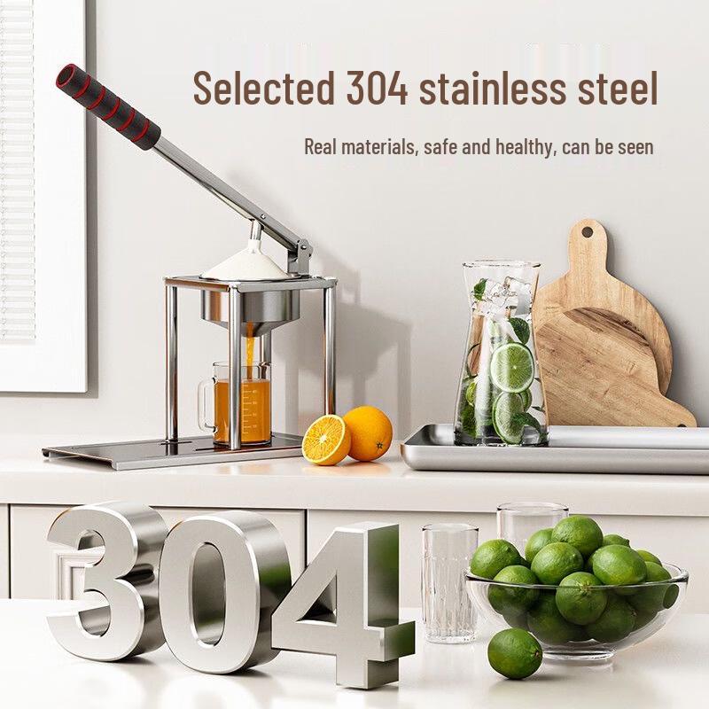Manual Hand-Pressed Fruit Juicer