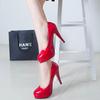 High Heeled Fashion Shoes Women's Sexy Heels Shoes Casual Work Patent Leather Heels