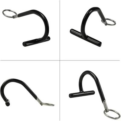 1 conjunto de suporte de alavanca t para carro, ferramentas de gancho em s, kit de remoção de reparo de amassados sem pintura