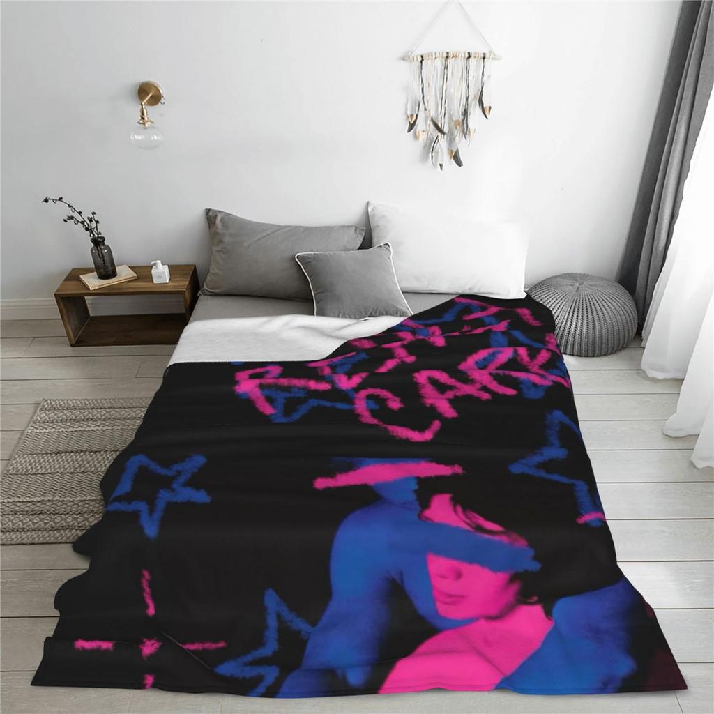 TV Girl Band Blanket Soft Warm Flannel Throw Blanket Cover for Bed Living Room Picnic Travel Home Couch