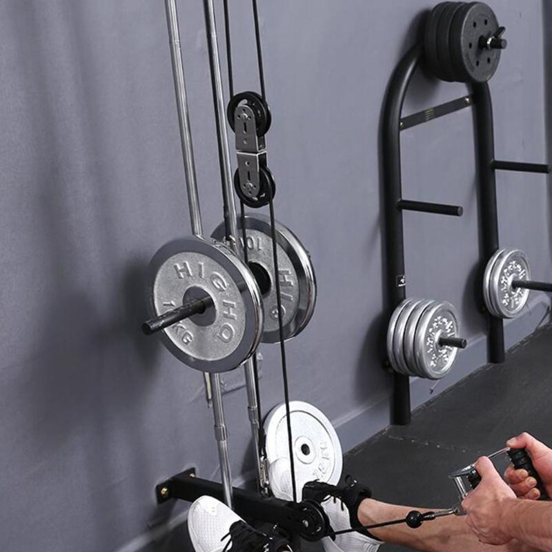 Quick Install Workout Pulley Heavy Duty Gym Pulley Strength Training Quiet Bearing Wheel Home Gyms Equipment Accessories