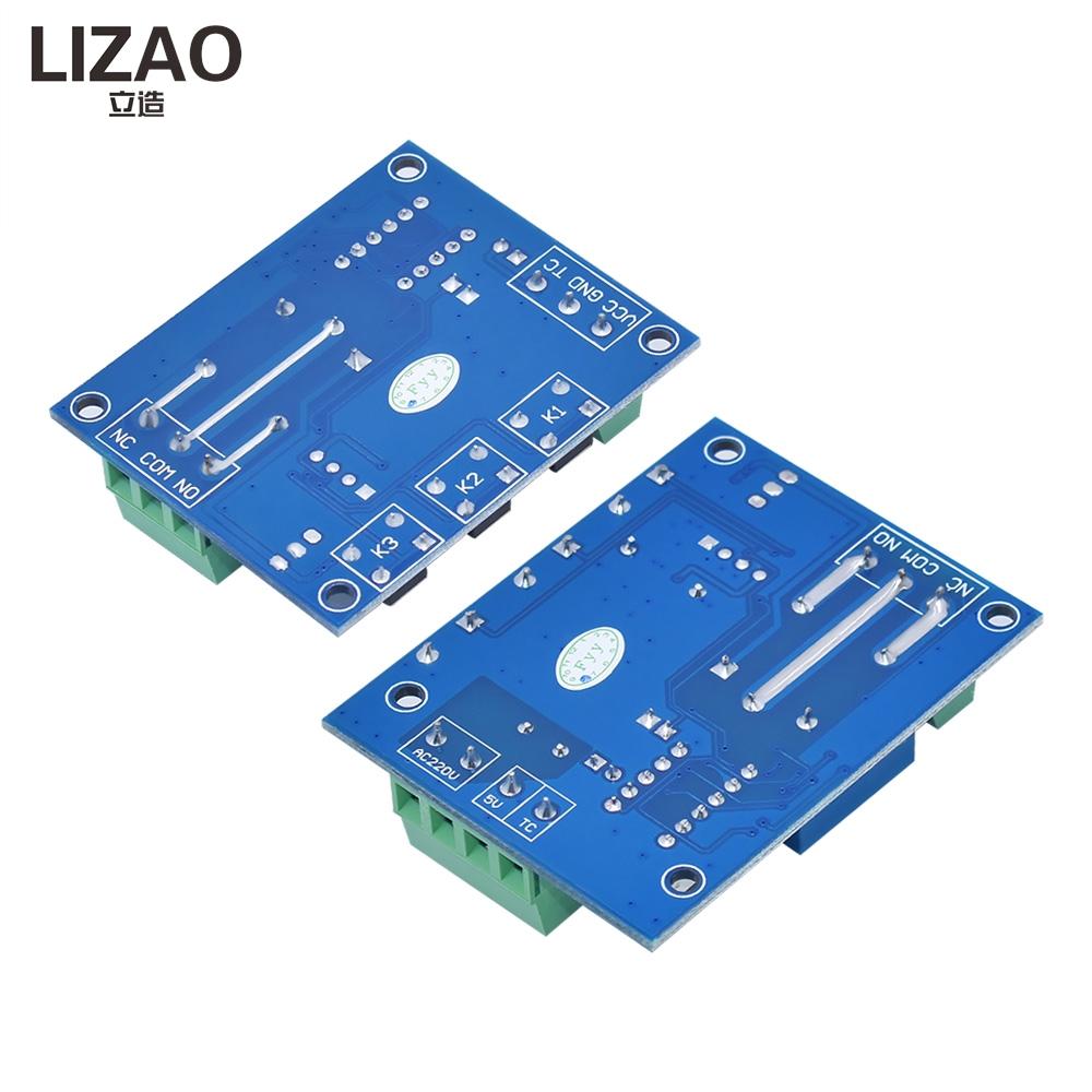 12V/220V Multi-Mode Delay Relay Module, Programmable Timer Switch with Interval On/Off for Industrial & Home Control