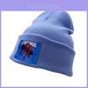 Spiderman Printed Knit Hat With Warm Windproof For Kids And Adults