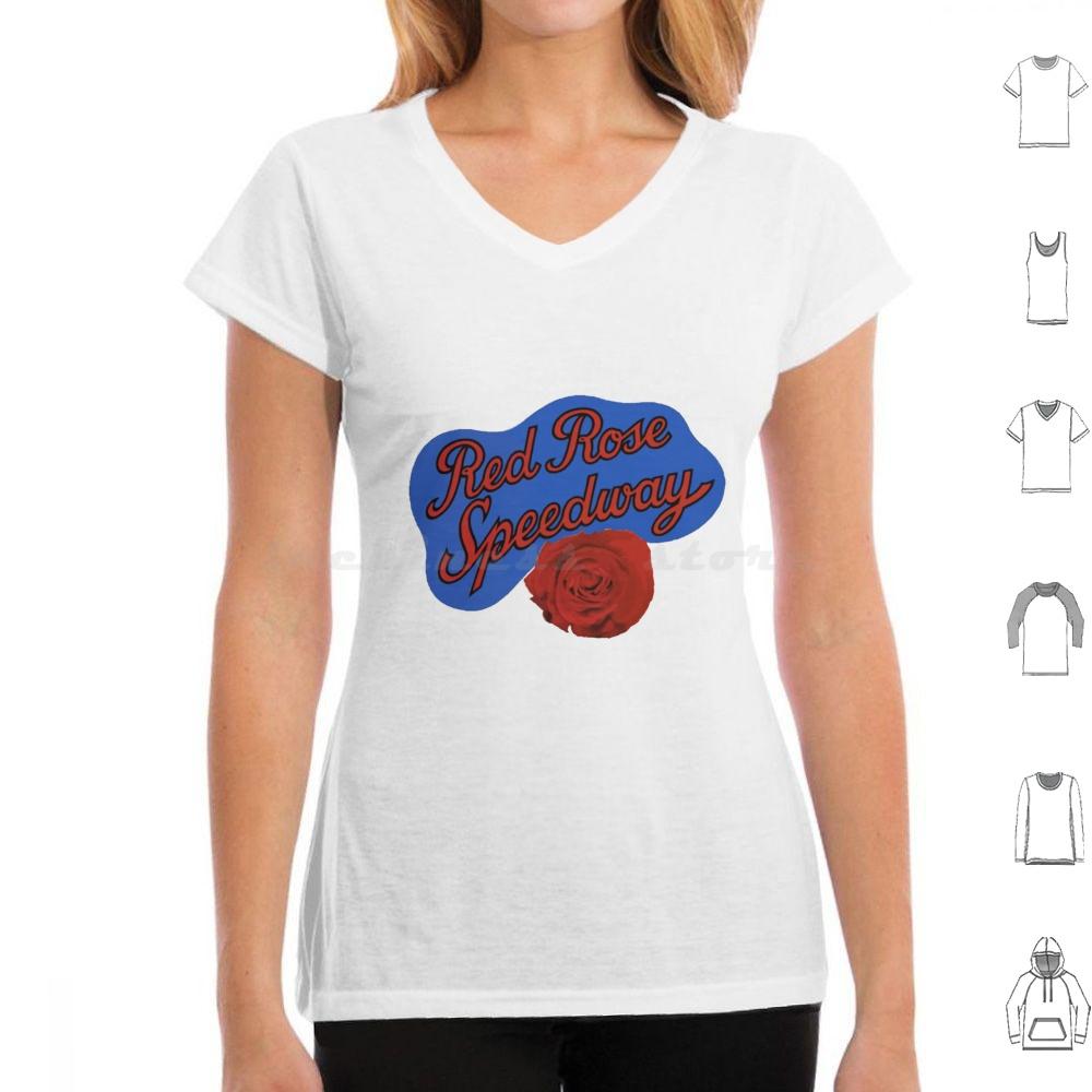

Red Rose SpeedwayAlbum Logo T Shirt Cotton Men Women DIY Print The Music 60s Classic Band Ringo 70s Paul John Here Comes The 4XL