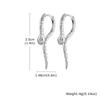 Punk Snake Hoop Earrings for Men,Vintage Waterproof Stainless Steel Sanke Earrings,Gothic Ear Jewelry Gift