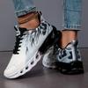 Running Shoes Men Women Lightweight Mesh Breathable Unisex Comfortable Flat Soft Tennis Shoes Summer Lace-up Sneakers Man