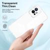 For Vivo Y30/Y33s/T1/Y75/Y55 5G 3-in-1 Transparent Phone Cover TPU+PC Camera Protection Back Case