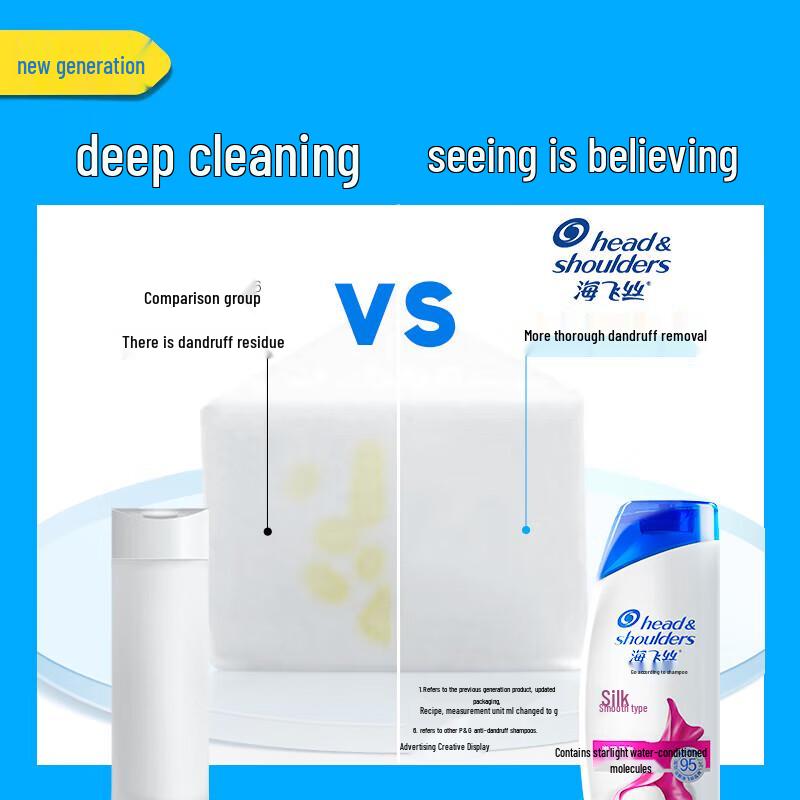 Head & Shoulders Silky Smooth Anti-Dandruff Shampoo 430g