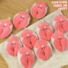 1/2Pcs Tuna Fish Block Goose Animal Plush Keychain Kawaii Doll Pendant Cartoon Animal Key Chains Charm Backpack Pendant Ornament