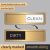 Dishwasher Magnet Sliding Sign Indicator for Clean and Dirty Status Dishwasher Door Attachment Durable and Easy To Use Sliding Design