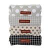 School Supplies Geometry Grid Stationery Bag Pencil Pouch Canvas Pencil Case Pen Case Pen Holder