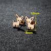 Arrival Chihuahua Dog Earrings for Women Cute Dachshund Studs Animal Earings Love My Pet Jewelry Party Pendientes