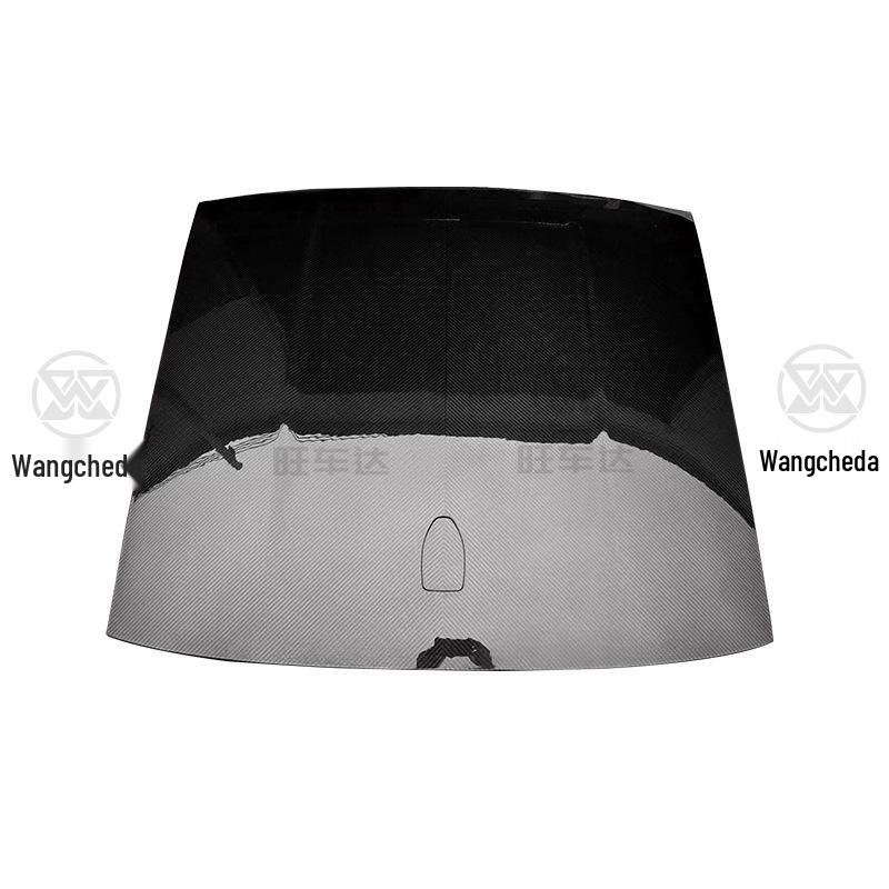 2024+ Ford Mustang Carbon Fiber Roof Trim: Dry Carbon Exterior Stickers