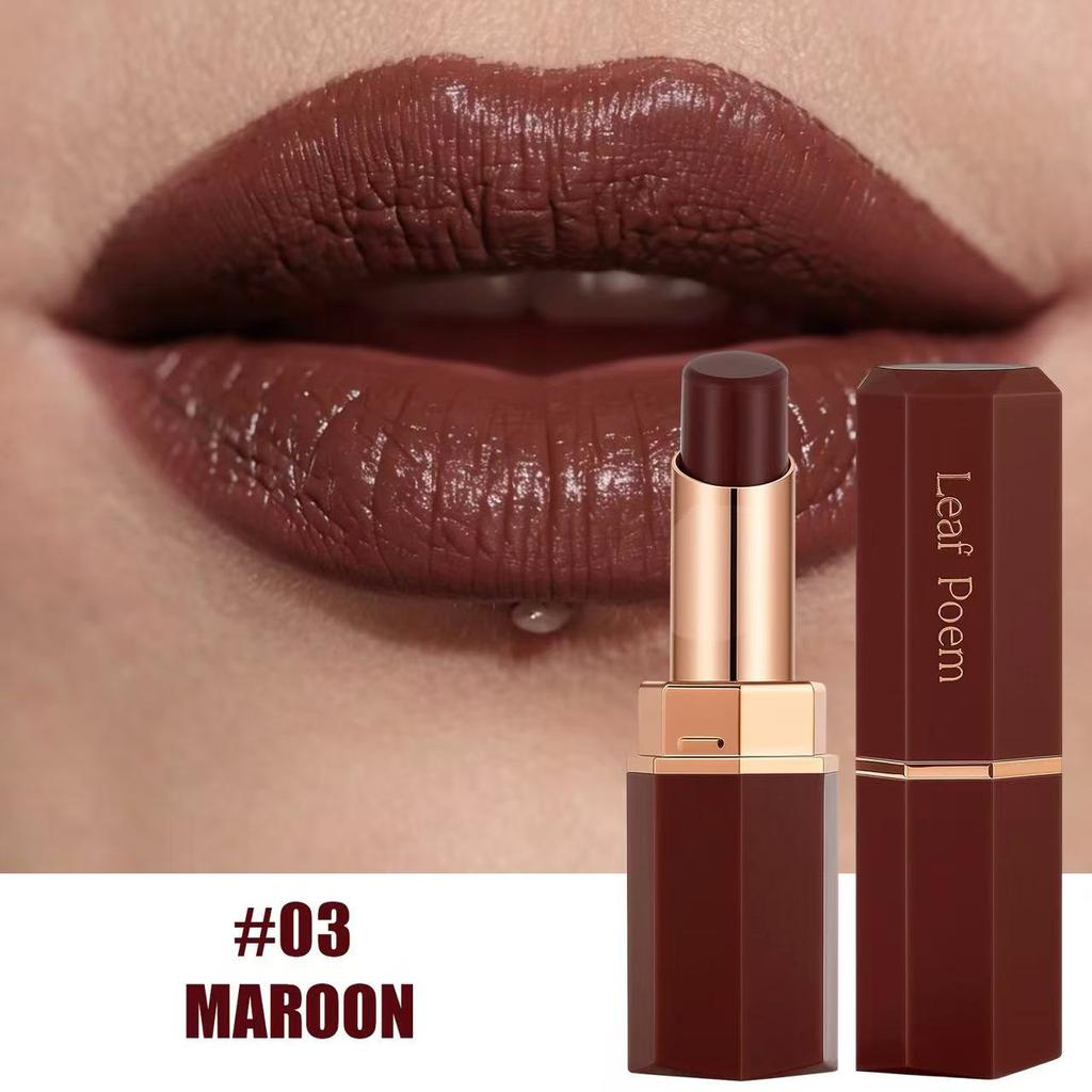 Octagonal Beveled Moisturizing Lipstick,Waterproof, Moisturizing, Long Lasting, Easy To Apply, and Enhances Your Complexion