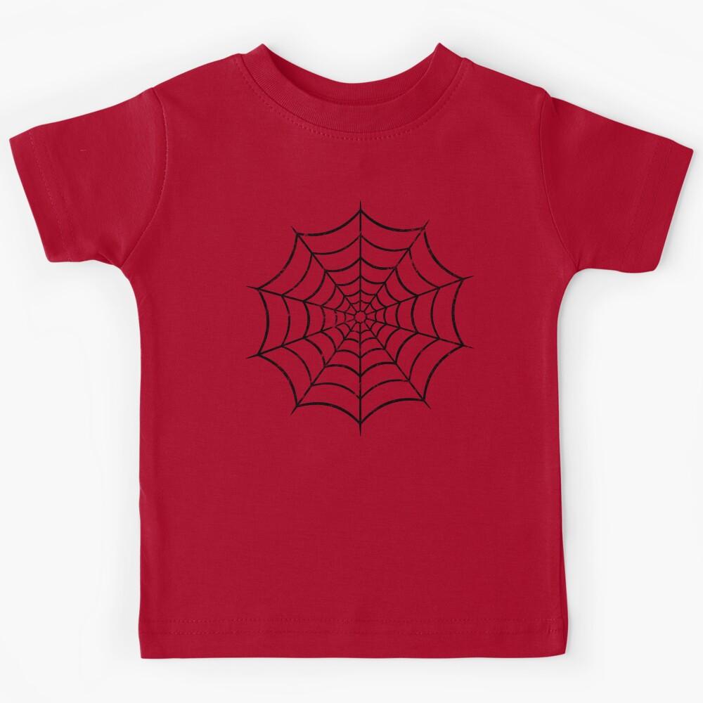 Vintage Spider Web Kids T-Shirt 120