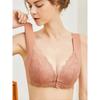 Reggiseno premaman in pizzo tinta unita da donna M-9xl, biancheria intima sexy per l'allattamento