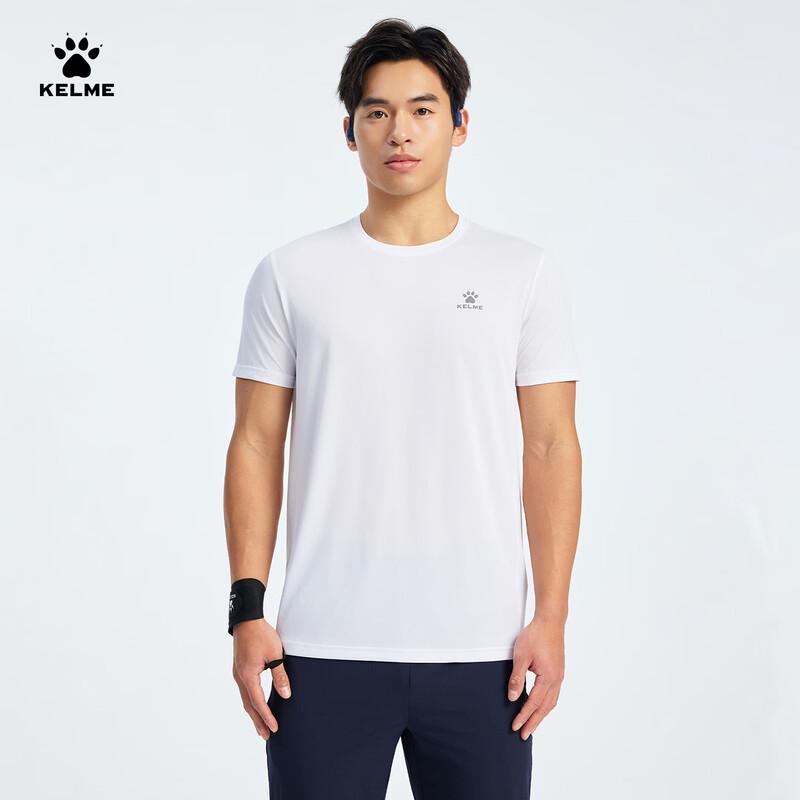 KELME Men's Moisture-Wicking Short Sleeve Sport T-Shirt