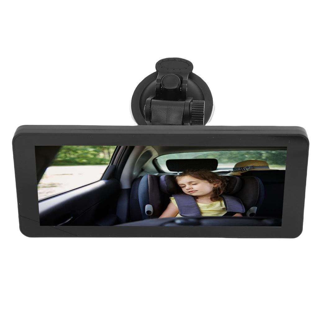 Dual Baby Car Camera with 6.86 Inch Display HD 360 Degree Rotatable   Back  Camera for Car SUV Travel