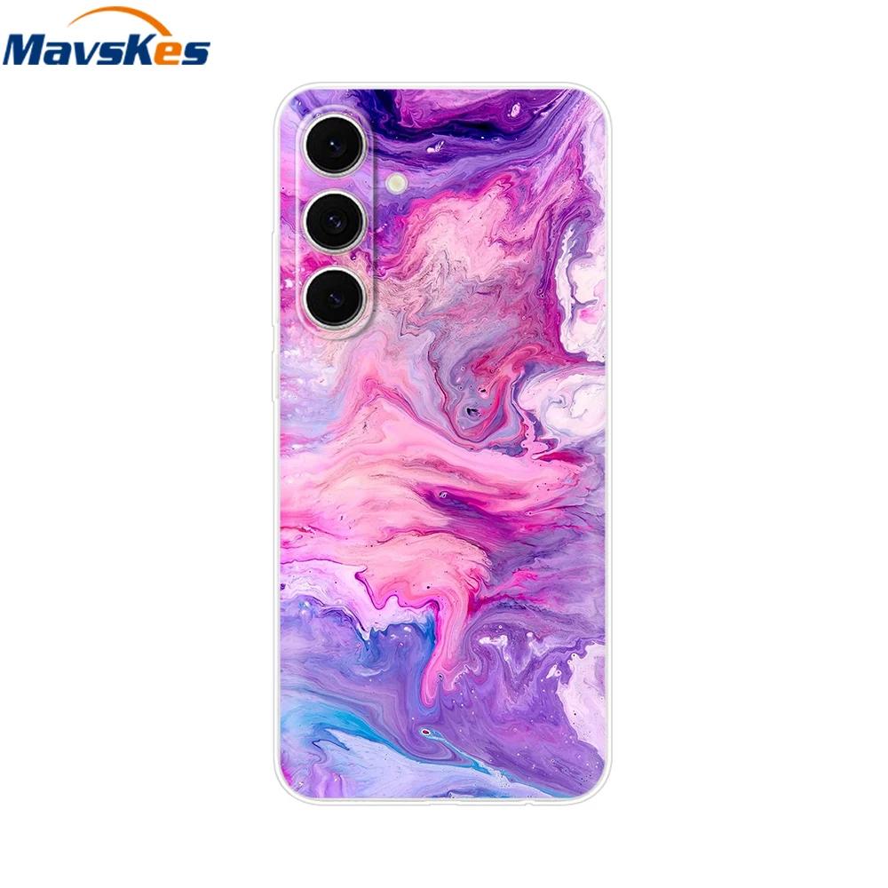 Soft Clear TPU Case For Samsung S24 FE Case Silicon Bumper Shockproof Back Cover For Samsung Galaxy S24 FE Ultra Plus S24FE S24+