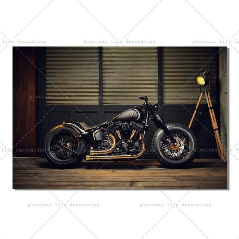 

Постер на холсте с изображением гоночного мотоцикла, декор для стен со спортивным мотоциклом для гостиной и спальни 21cm×30cm NoFrame