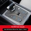 For BYD Yuan Plus Song Qin EV Tang Car Silicone Protective Pad for Gear Shift Central Control Anti Scratch EV Gear Special Pad