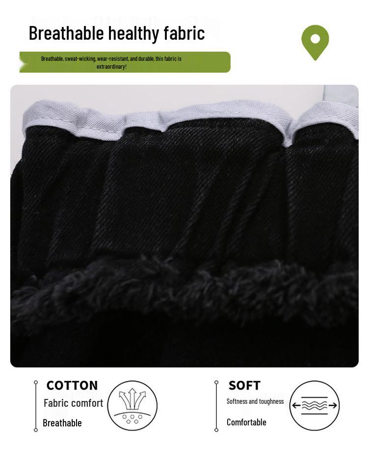 2025 Girls' High Waist Elastic Flare Jeans - Slimming Spring & Autumn Pants for Teens