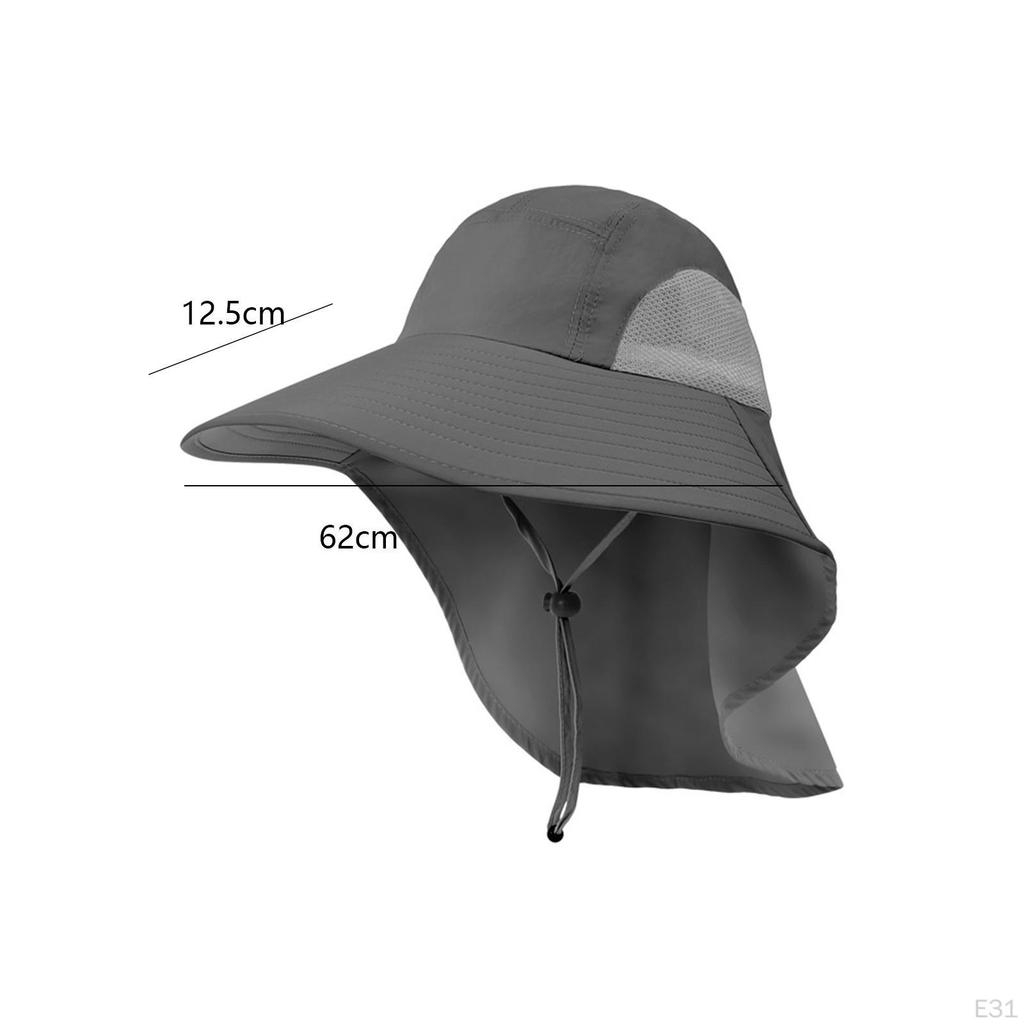 Bucket Hat Fishing Waterproof Breathable Lightweight Summer Casual Fisherman Sun Visor for