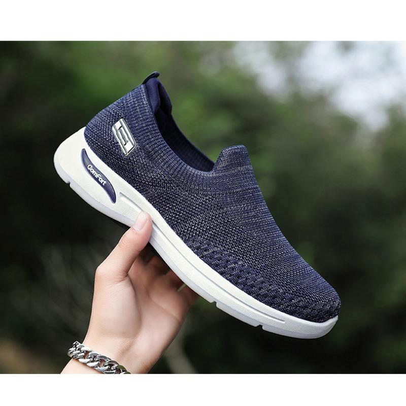 Men S Slip On Athletic Casual Breathable Sneakers