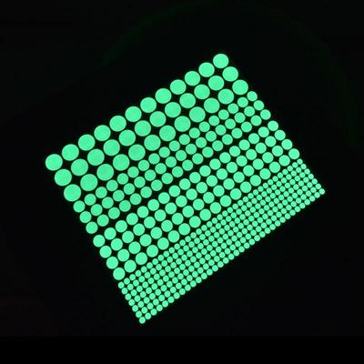 407 Adesivi Murali Punti Luminosi: 522 Cerchi Luminosi per Decorazione Cameretta Bambini, Rimovibili e Personalizzabili