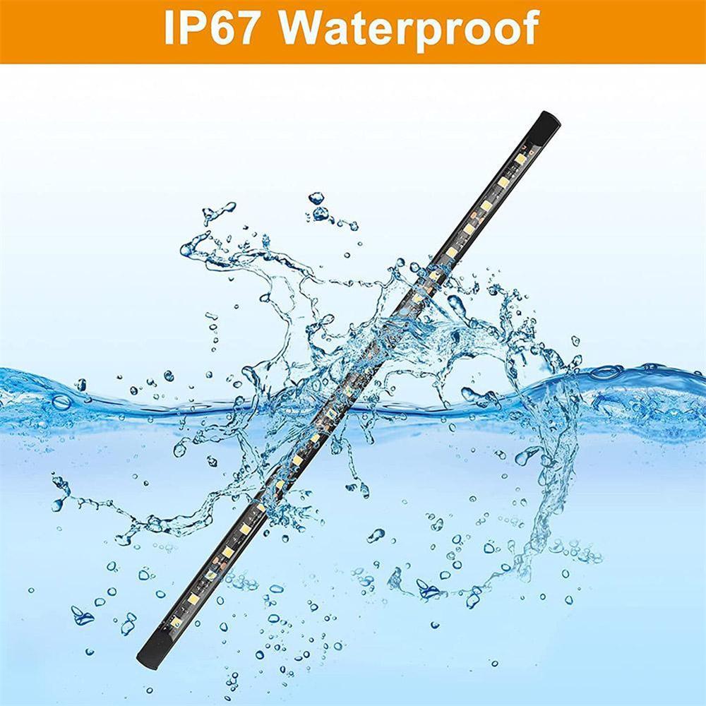 Universal Under Hood Engine Repair White LED Light Bar with Auto On/Off Switch Control Car SUV Pickup Offroad Repair Work Light