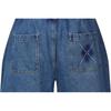 New Era FW25 Logo Loose Straight Leg Denim Shorts Unisex Shorts 14726448