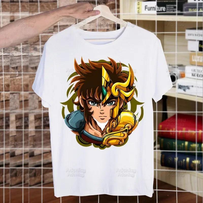 Saint Seiya Anime Manga Phoenix T-shirts Summer Men/Women Hip Hop Funny Print Tshirt Streetwear T Shirts Short Sleeve Tops