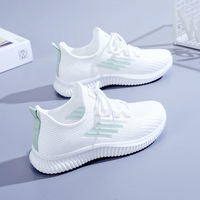 Little white shoes women's summer mesh breathable pregnant women's running shoes mother leap month sports casual shoes old Beijing cloth shoes ru