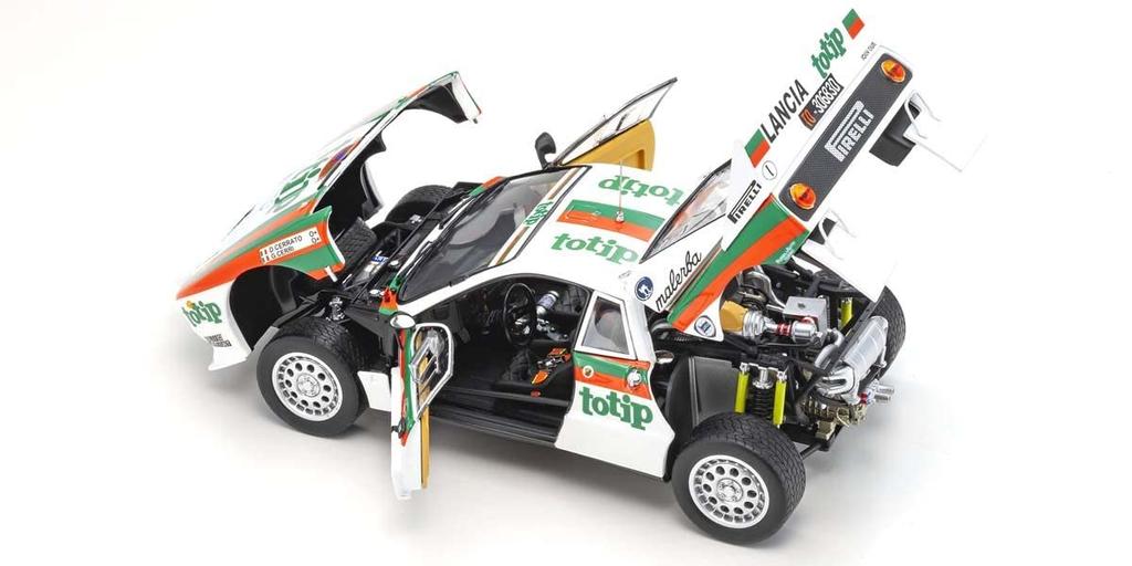 Kyosho Original 1/18 Scale Lancia Rally 037 1985 Elbarallee #3 Finished Product