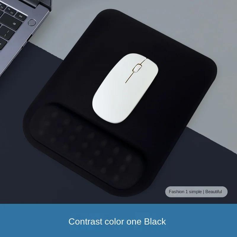 Mouse pad with wrist rest pad Ergonomic anti-slip silicone base gaming accessories mouse pad memory foam wrist pad