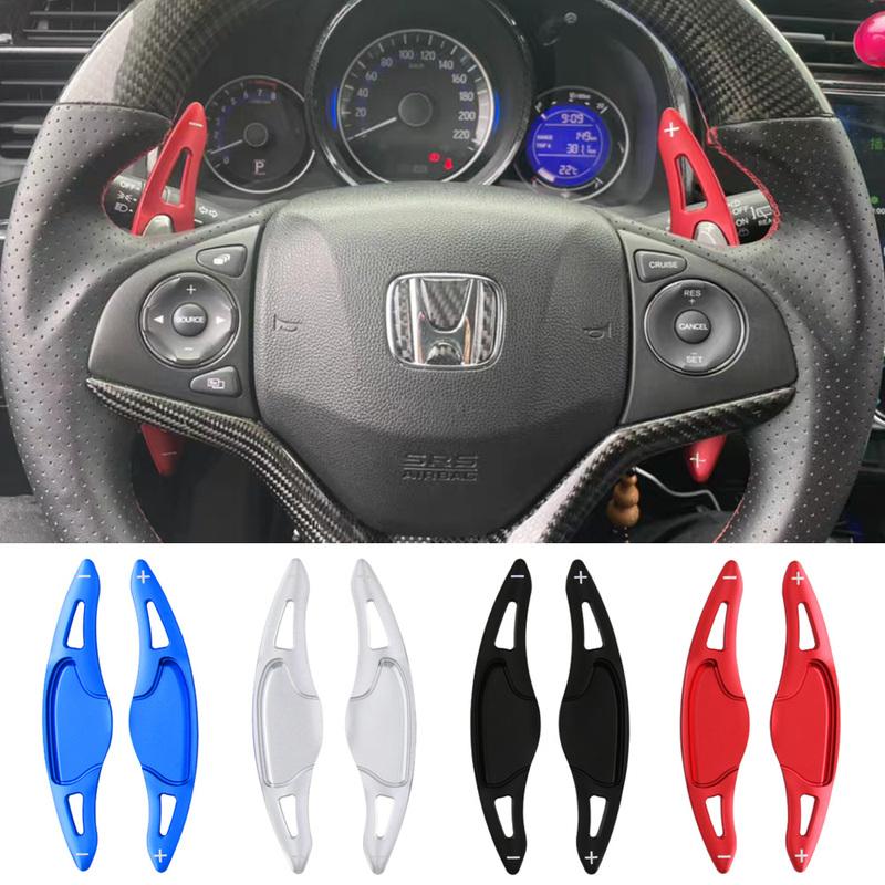 For Honda City Fit HR-V Vezel 2015 2016 2017 2018 Car Steering Wheel Shift Paddles Shifter Extension Car Accessories