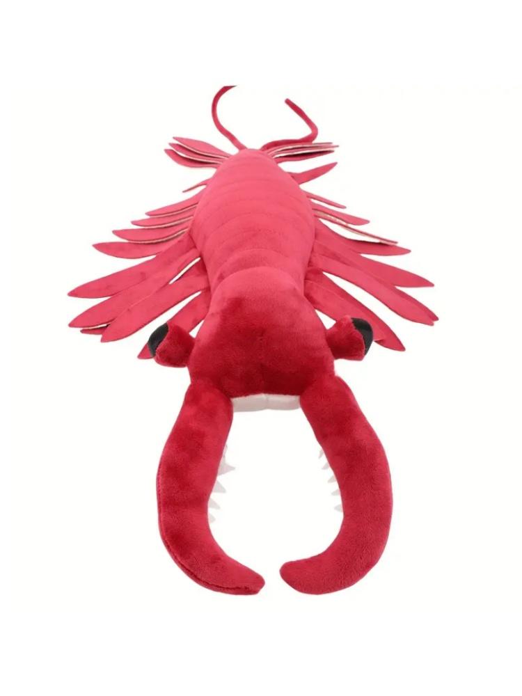 

Non-Toxic 54.99Cm Realistic Anomalocaris Stuffed Animal Plush Vibrant Red Lifelike Shrimp With Intricate Details Christmas Birthday Gifts 50cm